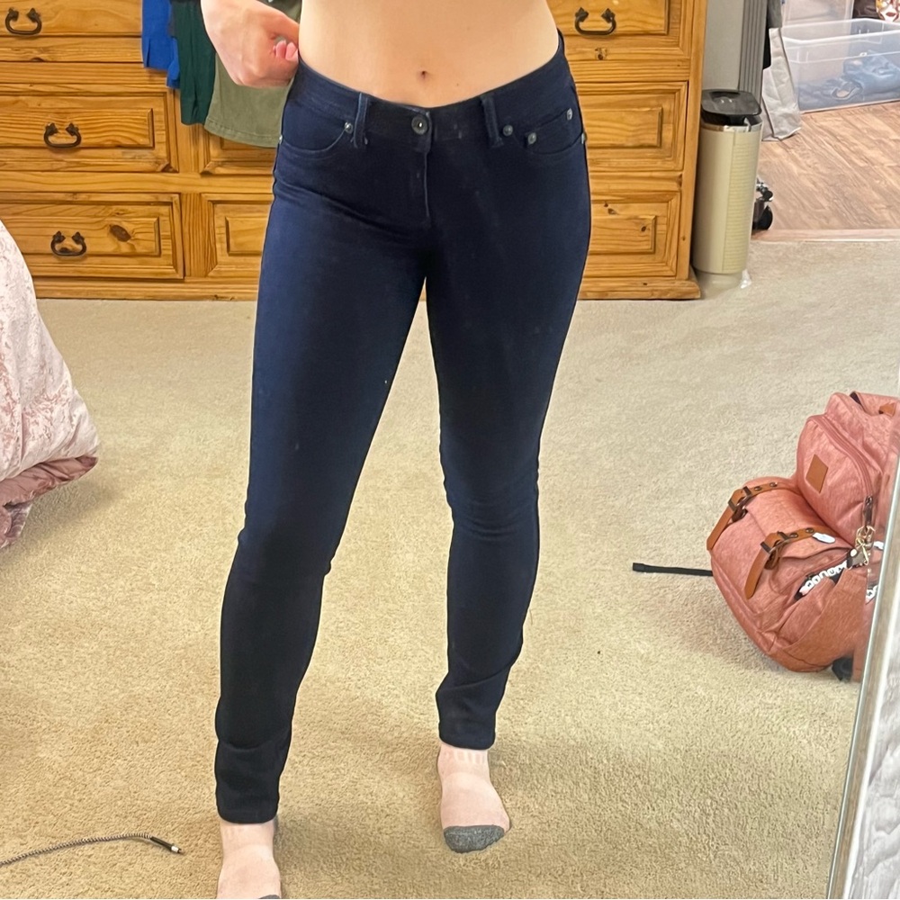 A.n.a low rise skinny jeans